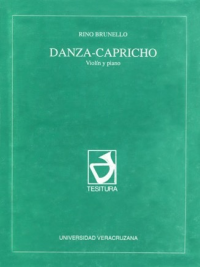 Cubierta para Danza-capricho: Violín y piano