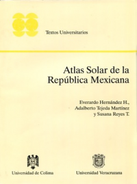 Cubierta para Atlas solar de la República Mexicana