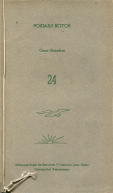 Cover for Poemas rotos