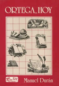Cubierta para Ortega, hoy: Estudio, ensayos, y bibliografía sobre la vida y la obra de José Ortega y Gasset