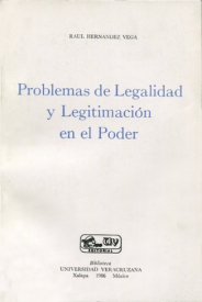 Cubierta para Problemas de legalidad y legitimación en el poder