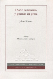 Cubierta para Diario semanario y poemas en prosa