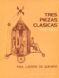 Cubierta para Tres piezas clásicas para piano