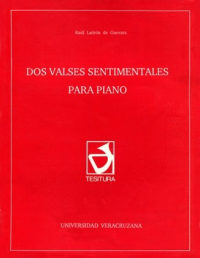 Cubierta para Dos valses sentimentales para piano