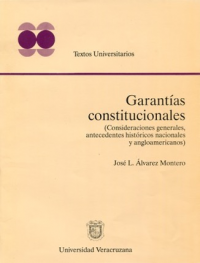 Cubierta para Garantías constitucionales: (Consideraciones generales, antecedentes históricos nacionales y angloamericanos)