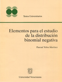 Cubierta para Elementos para el estudio de la distribución binomial negativa