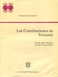 Cubierta para Las constituciones de Veracruz