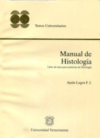 Cubierta para Manual de histología: Libro de texto para prácticas de histología