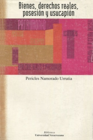 Cubierta para Bienes, derechos reales, posesión y usucapión