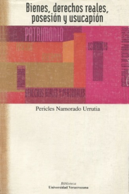 Cover for Bienes, derechos reales, posesión y usucapión