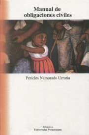 Cubierta para Manual de obligaciones civiles