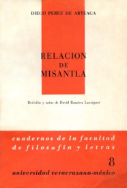 Cubierta para Relación de Misantla: 1579