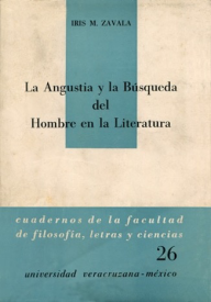 Cubierta para La angustia y la búsqueda del hombre en la literatura