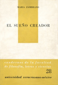 Cubierta para El sueño creador: Los sueños, el soñar y la creación por la palabra