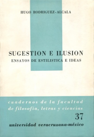 Cubierta para Sugestión e ilusión: Ensayos de estilística e ideas