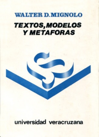 Cubierta para Textos, modelos y metáforas