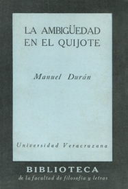 Cubierta para La ambigüedad en el Quijote