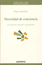 Cubierta para Necesidad de conciencia: Un modo de conrtuir conocimiento