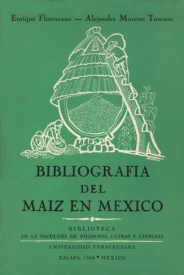 Cubierta para Bibliografía del maíz en México