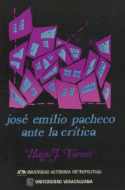 Cubierta para José Emilio Pacheco ante la crítica