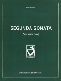 Cubierta para Segundo sonata: (Para violín solo)