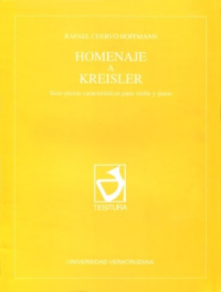 Cubierta para Homenaje a Kreisler: Seis piezas características para violín y piano
