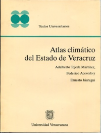 Cubierta para Atlas climático del estado de Veracruz