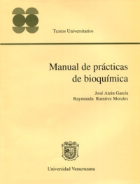 Cubierta para Manual de prácticas de bioquímica