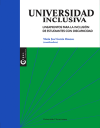 Cubierta para Universidad inclusiva: Lineamientos para la inclusión de estudiantes con discapacidad