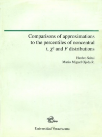 Cubierta para Comparisons of approximations to the percentiles of noncentral t, X² and F distributions