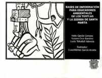 Cubierta para Bases de información para educadores ambientales de Los Tuxtlas y la Sierra de Santa Marta