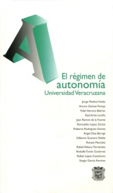 Cubierta para El régimen de autonomía. Universidad Veracruzana